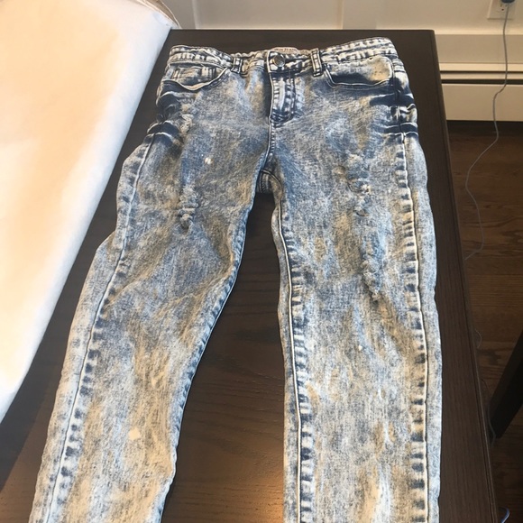 Iris Jeans, Acid washed, distresses - Picture 1 of 7